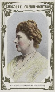 Battenberg Prensesi Henri (renkli fotoğraf) by French School