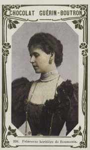 Romanya Veliaht Prensesi (renkli fotoğraf) by French School