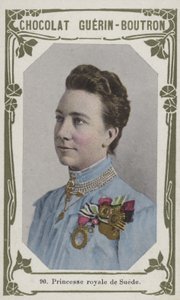 İsveç Kraliyet Prensesi (renkli fotoğraf) by French School