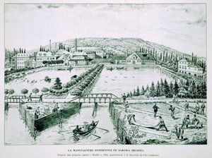 Baskılı Patiska işleri, Rusya by French School
