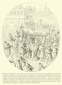 Fete-Dieu alayı by French School