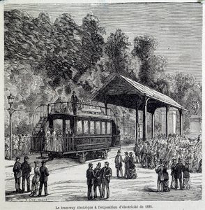 Ulaşımda ilerleme: Elektrikli tramvay 1881