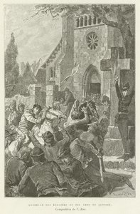 Öğrencilerle Savoisy halkı arasında tartışma by French School