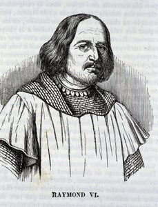 Raymond VI, "Güneyin Mozaiği", Toulouse by French School