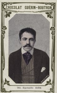 Reynaldo Hahn (renkli fotoğraf) by French School