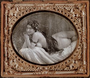 Uzanmış çıplak, c.1850, 1980