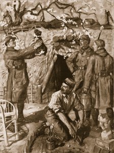 Dinlenme zamanı, 1915 by French School