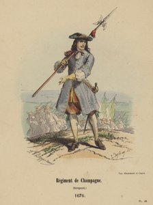 Şampanya Alayı, Çavuş by French School