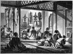 Dini Tapınak, Çin by French School