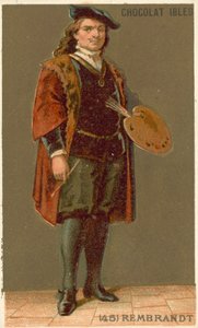 Rembrandt van Rijn, Hollandalı sanatçı by French School