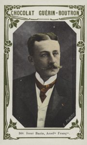 Rene Bazin, Academie Française (renkli fotoğraf) by French School