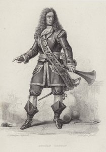 Rene Duguay-Trouin, Fransız korsan (gravür) by French School