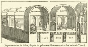 Temsil de bains (gravür) by French School
