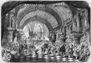 Academy Imperiale de Musique, Paris tarafından bir operanın temsili by French School