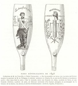 Cumhuriyet boruları, 1848 Devrimi, Fransa by French School