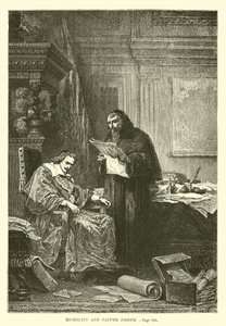 Richelieu ve Peder Joseph by French School