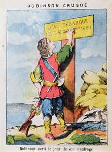 Robinson Crusoe Gemi Enkazının Tarihini Yazıyor by French School