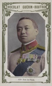 Roi de Siam (renkli fotoğraf) by French School