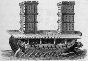 Roma bir kule gemisi. “La Marine et les koloniler: ticaret by French School