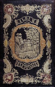 “Album des Voyages”ın romantik tarzda kapağı” by French School