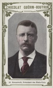 Roosevelt, Amerika Birleşik Devletleri Başkanı (renkli fotoğraf) by French School
