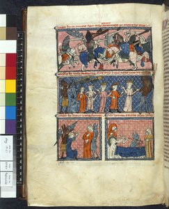 Royal 19 C. 1, f.204v Şeytani Baştan Çıkarmalar, 