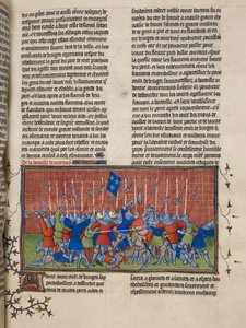 Royal 20 C. VII, f.34 Courtrai Muharebesi, 