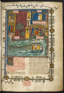 Royal MS 19 DI, f.1r, nesirde İskender Romanı by French School