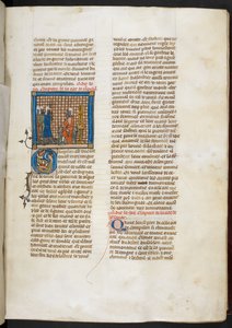 Royal MS 19 DI, f.76r, İskender'in nesir romanı by French School