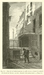 Rue de la Vieille-Lanterne ve 1855