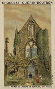 Paimpol yakınlarındaki Beauport Manastırı