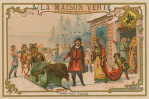 Rus düğünü by French School