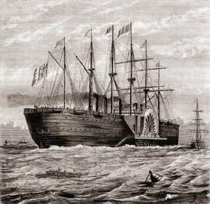 SS Great Eastern, Isambard Kingdom Brunel tarafından Les Merveilles de la Science
