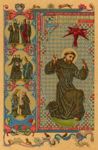 S Franciscus DAssisi by French School