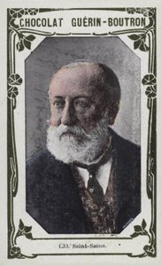 Saint-Saens (renkli fotoğraf) by French School
