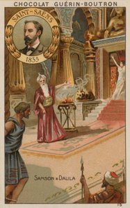 Saint-Saens, Samson ve Delilah by French School