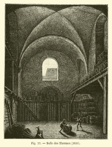 Thermes odası, 1810 by French School