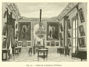 Orleans Düşesi Salonu by French School