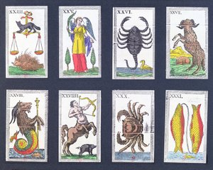 Astrolojik tarot kartlarının seçimi by French School