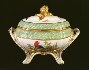 Eden servisinden sevr tureen, ressamlar Pierre-Joseph Rosset