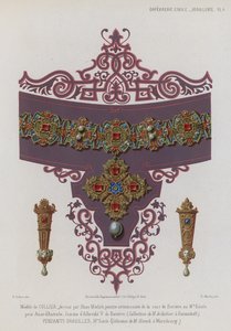 Gümüş mücevher by French School