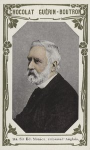 Sir Edmund Monson, İngiltere Büyükelçisi (renkli fotoğraf) by French School