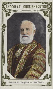 Sir W Vaughan, Lord Maire (renkli fotoğraf) by French School