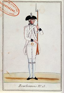 Alayı de Bourbonnois, c.1780 Asker by French School