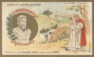 Sofokles (MÖ 495 J-C-406), Yunan Tragedya yazarı, “Oedipus a Colone”un yazarı, MÖ 401
