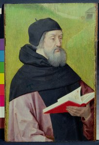 Aziz Anthony Başrahip (panel üzerine yağlıboya) by French School