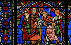 St Cheron penceresi: Ele geçirilen bir kişiyi iyileştirir (w15) by French School