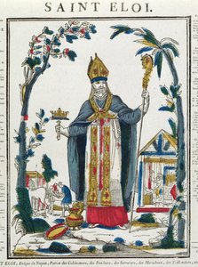Aziz Eloi (c.588-660) by French School