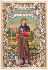 Aziz Fiacre (d.670) by French School