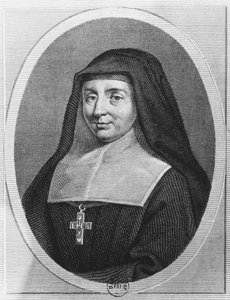 Aziz Jane Frances de Chantal (gravür) by French School